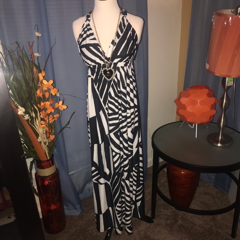 Jon & Anna Geo Print Maxi Dress